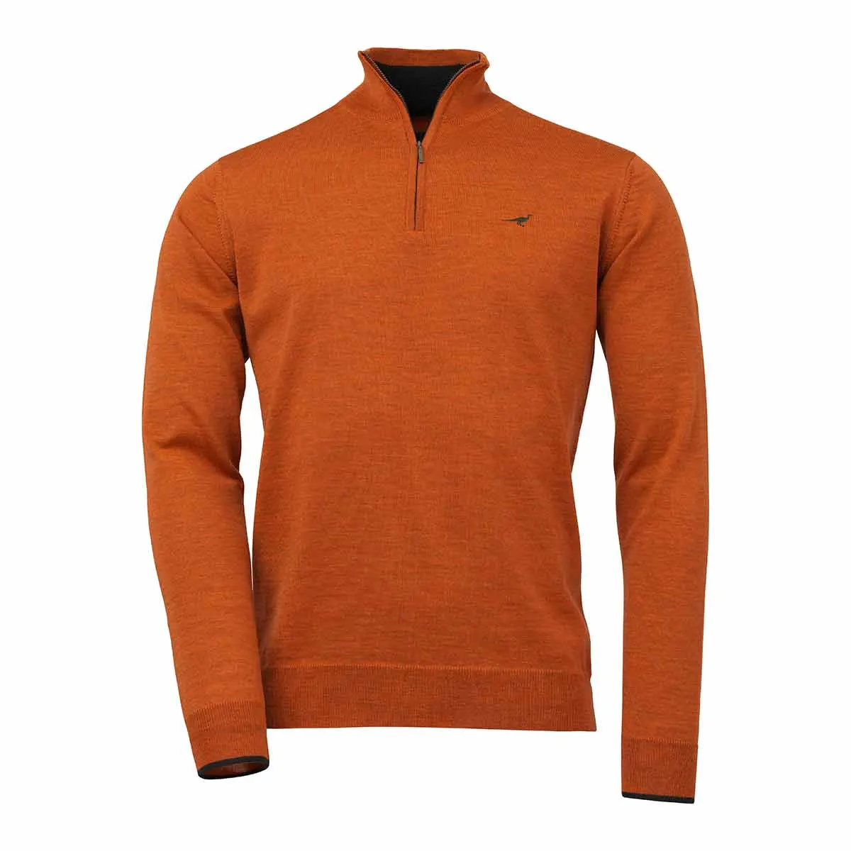 Laksen Norfolk Zip Neck Knit Pullover