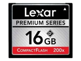 Lexar 200X 16GB 30MB/s Compact Flash Memory Card