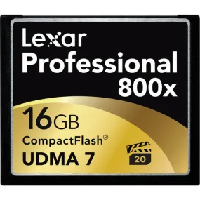 Lexar 800X 16GB Compact Flash Memory Card