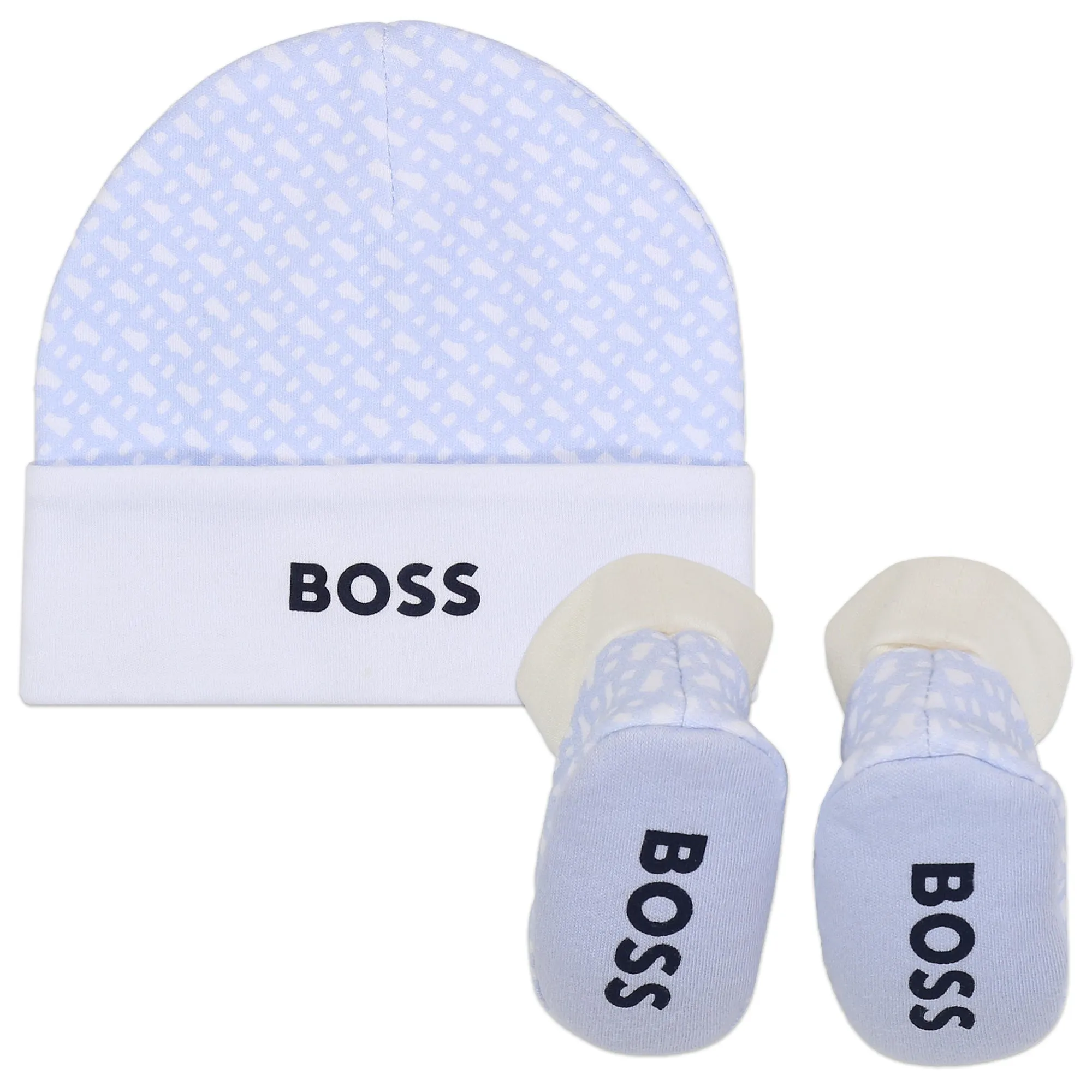 Logo Hat & Booties Gift Set