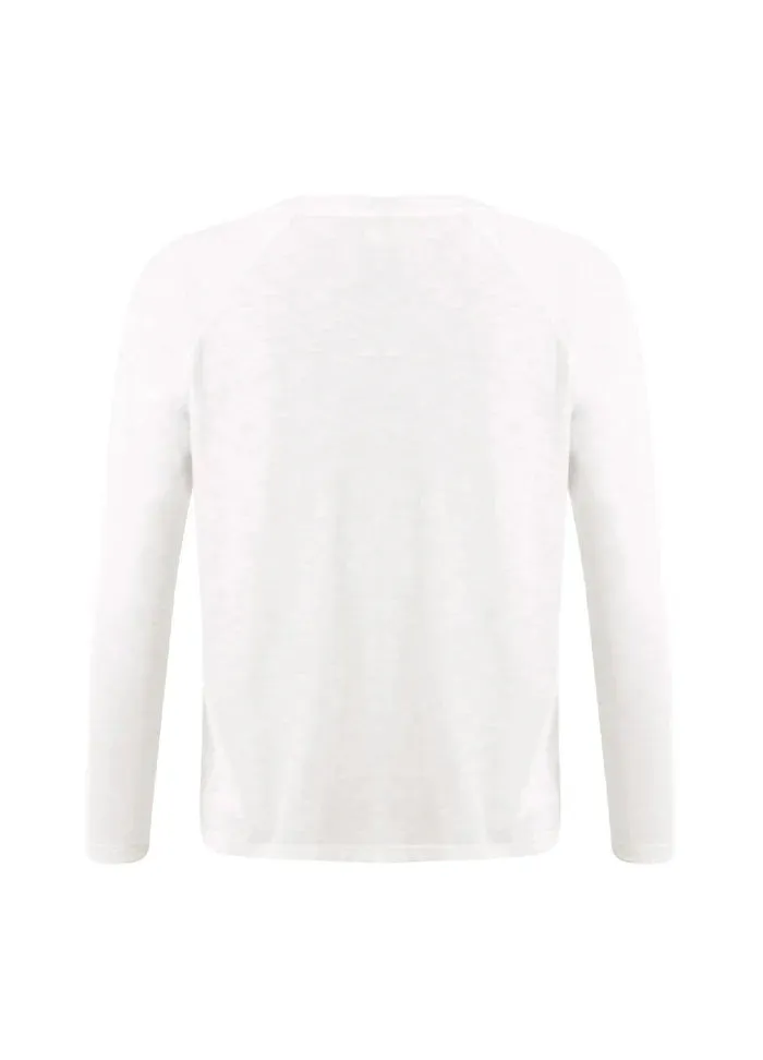 Long Sleeve T-Shirt in White