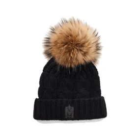 Mackage - Nina Beanie in Black-Natural