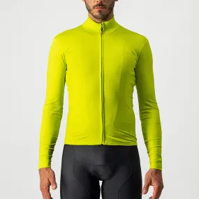 Maglia maniche lunghe Castelli Pro Mid - Giallo fluo