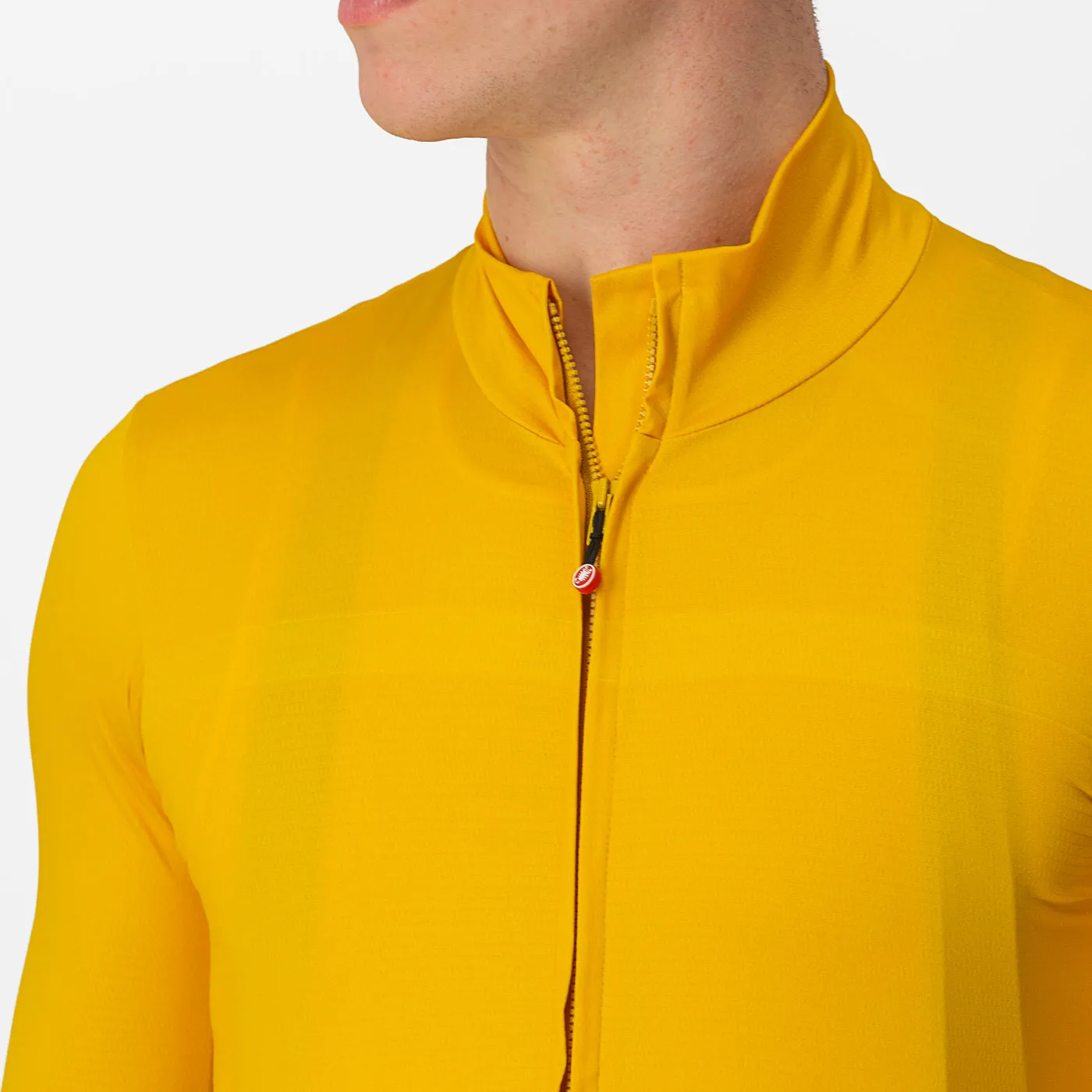 Maglia maniche lunghe Castelli Pro Mid - Giallo