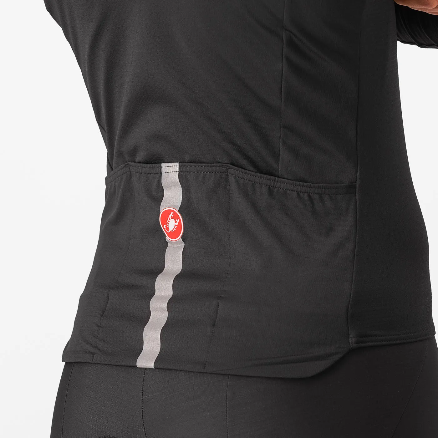 Maglia maniche lunghe Castelli Pro Mid - Nero