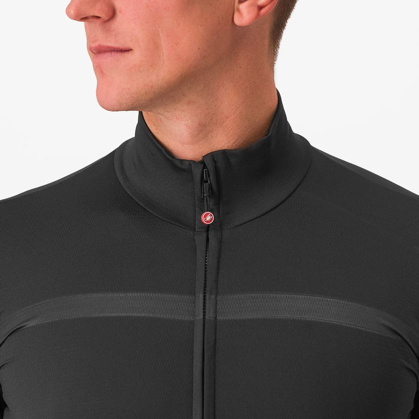 Maglia maniche lunghe Castelli Pro Mid - Nero