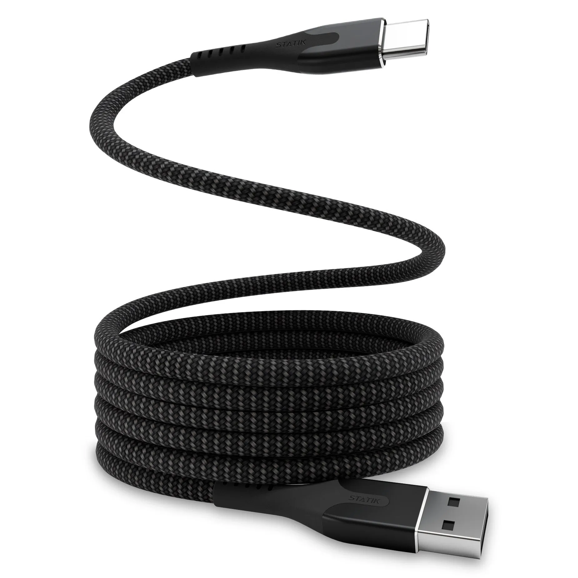 MagStack™ Cable | Tangle-Free Magnetic Nylon | Charge & Data Cable