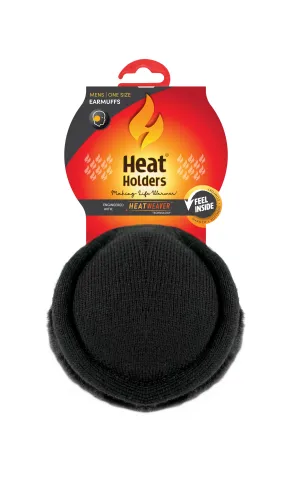 Men's Atwood Flat-Knit Earmuffs