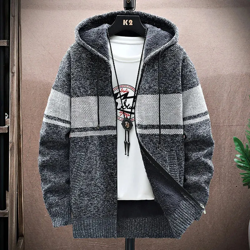 Men's hooded sweater