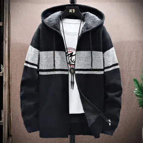 Men's hooded sweater