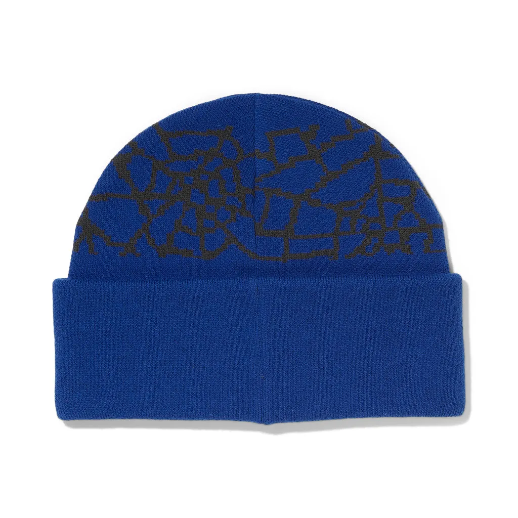 Mens Nebula Beanie - Electric Blue