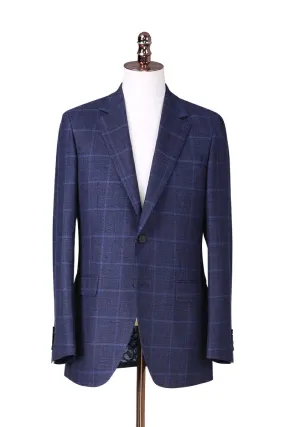 Milano Azure Plaid Sport Jacket