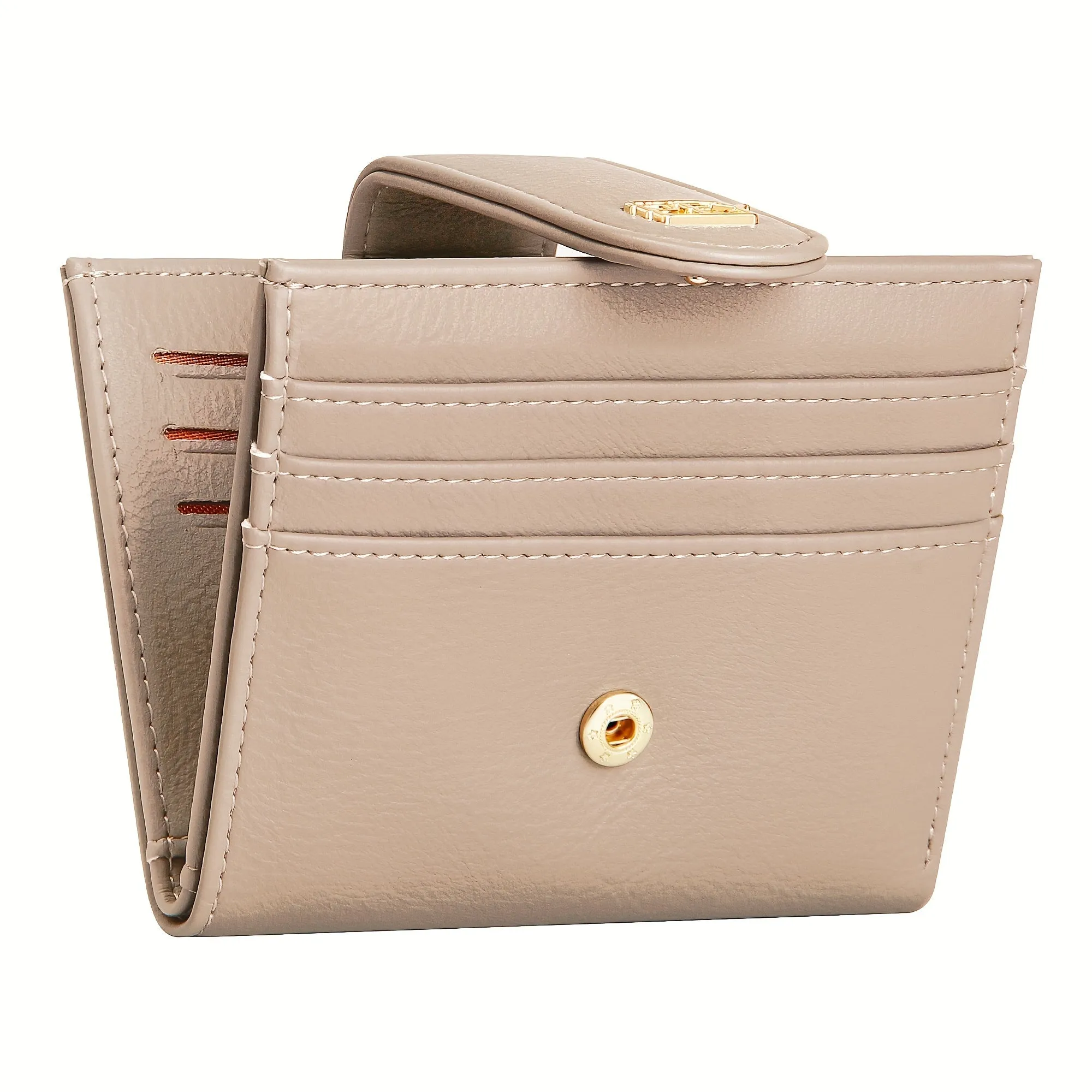 Mini Wallet for Women - Ultra-Slim Bifold Design with Spacious Credit Card Slots, Minimalist Look, Secure Zipper Closure, and Convenient Coin Pocket - Perfect for Everyday Carry