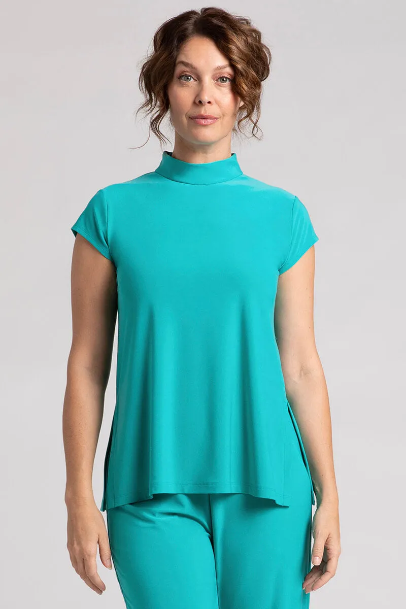 Mock Neck Top Relax | Gem