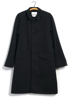 MORTEN | Long Coat | Black Drill