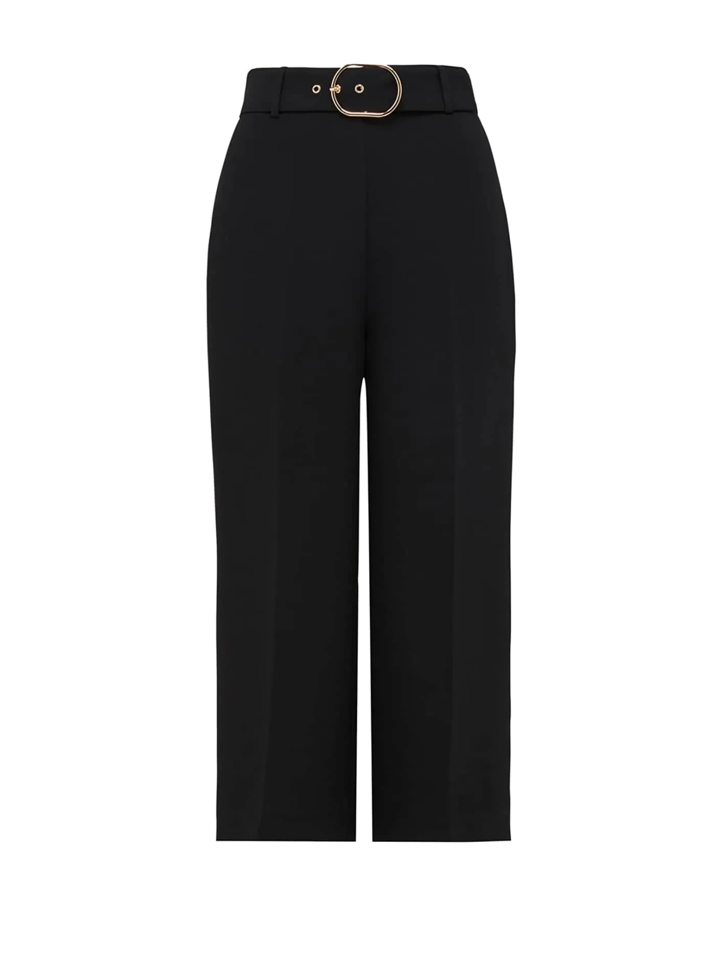 Nadine Petite Belted Culotte Pants