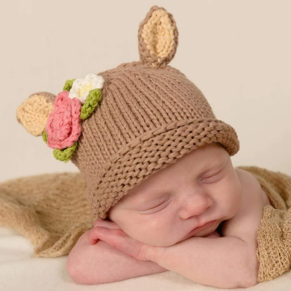 Newborn Doe Beanie Hat