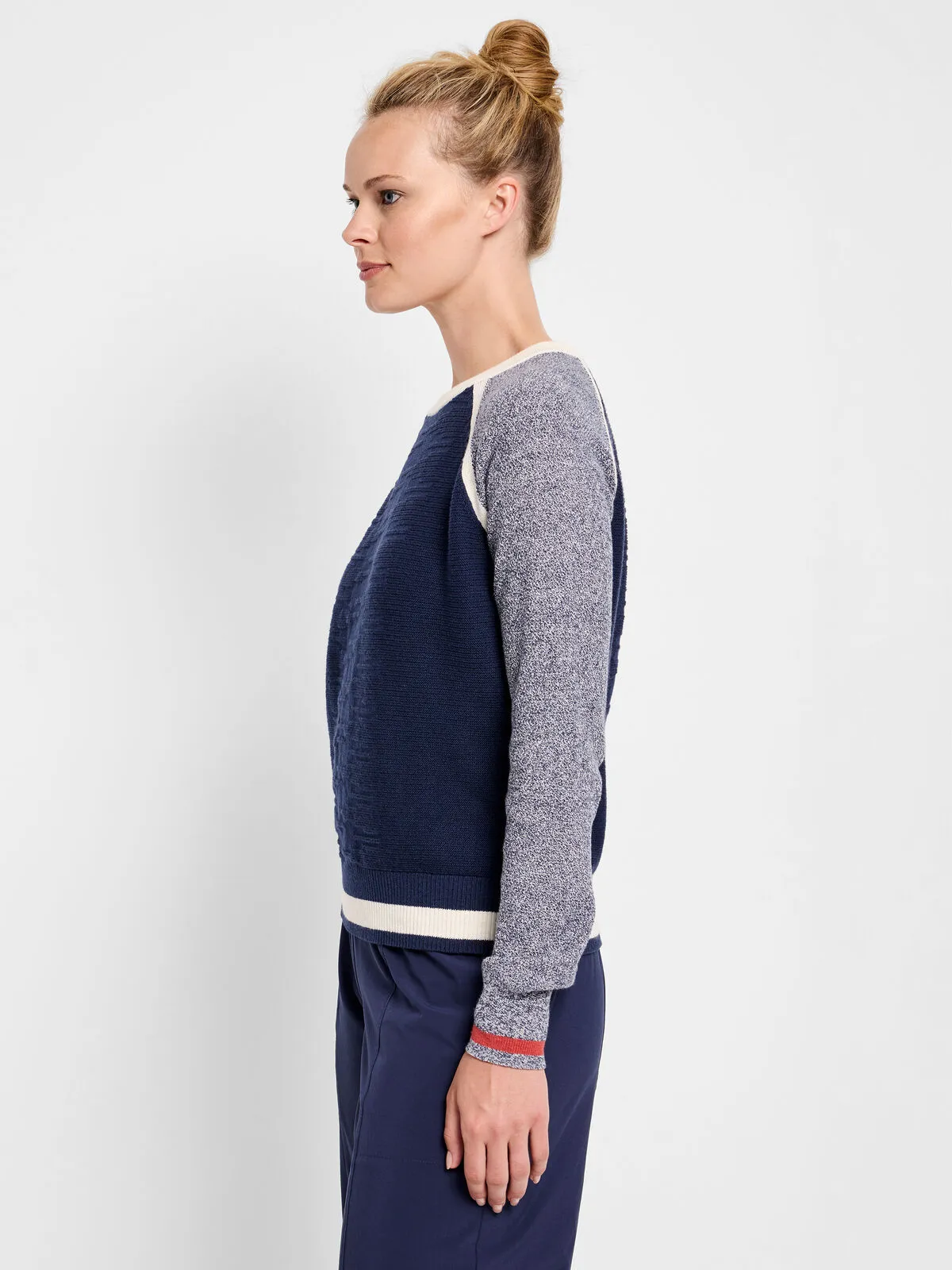 NIC ZOE ACTF248100 Mixed Stitch Sweater