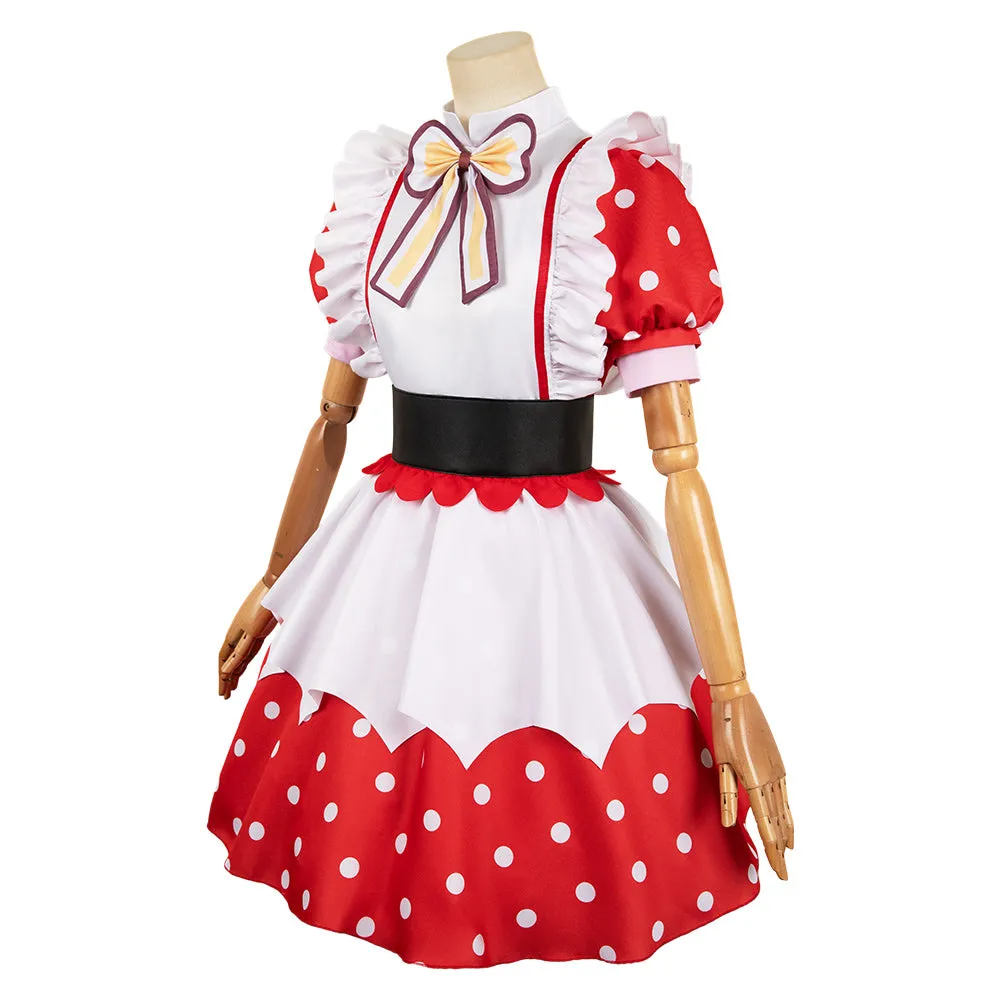 Oshi no Ko Season 2 Arima Kana Women Red Dress Party Carnival Halloween Cosplay Costume