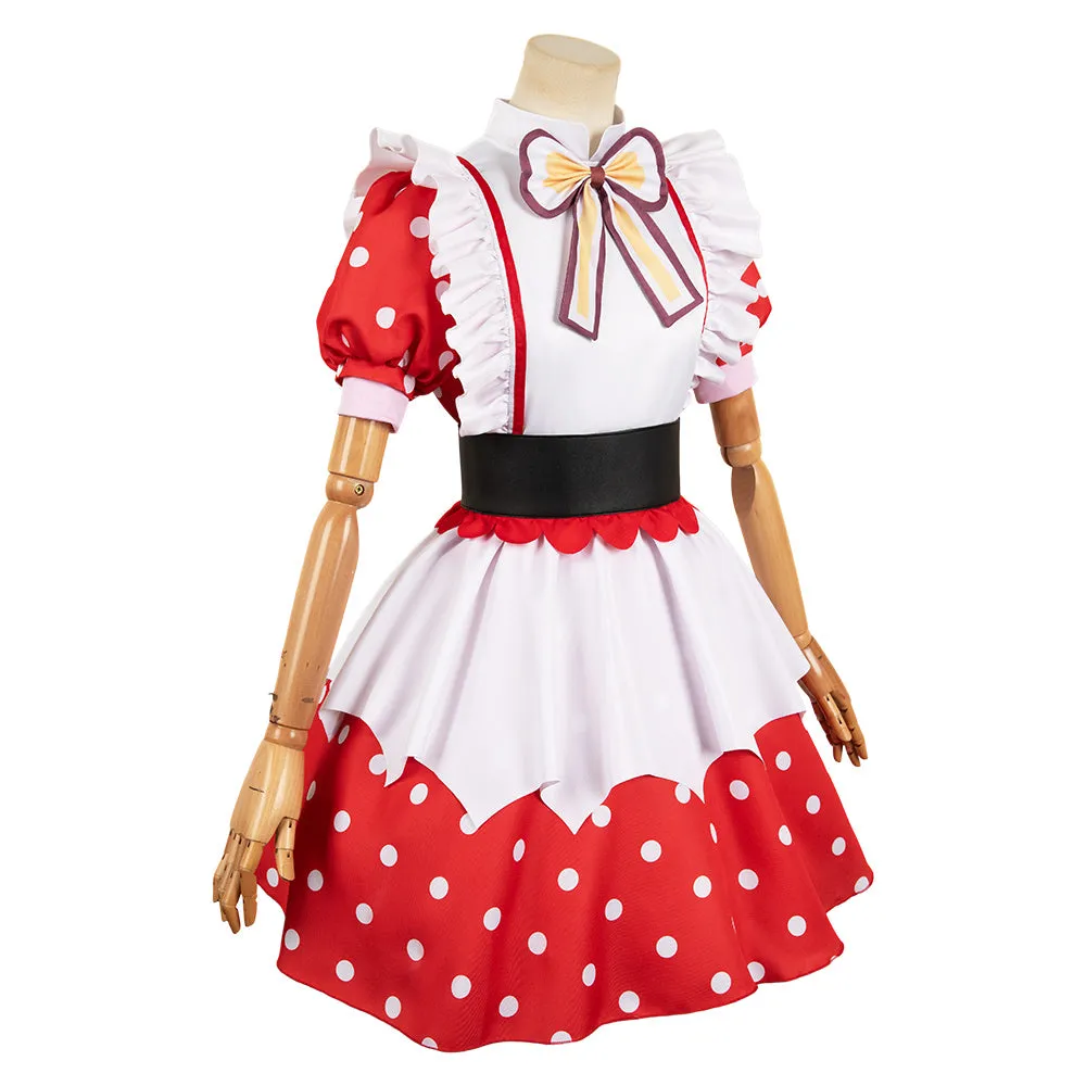 Oshi no Ko Season 2 Arima Kana Women Red Dress Party Carnival Halloween Cosplay Costume