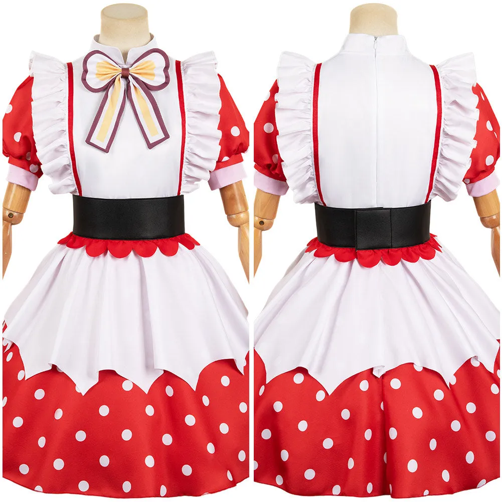 Oshi no Ko Season 2 Arima Kana Women Red Dress Party Carnival Halloween Cosplay Costume