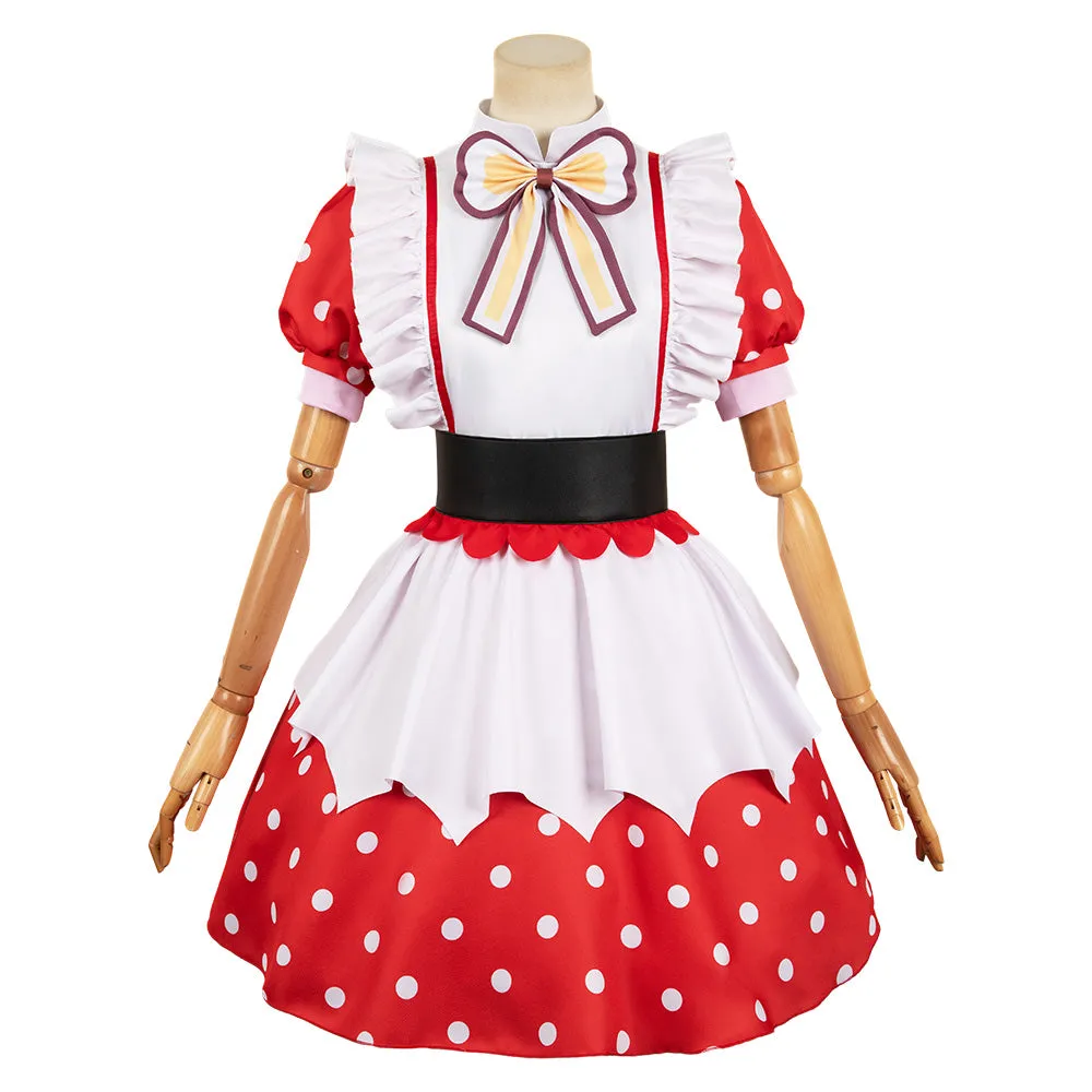 Oshi no Ko Season 2 Arima Kana Women Red Dress Party Carnival Halloween Cosplay Costume