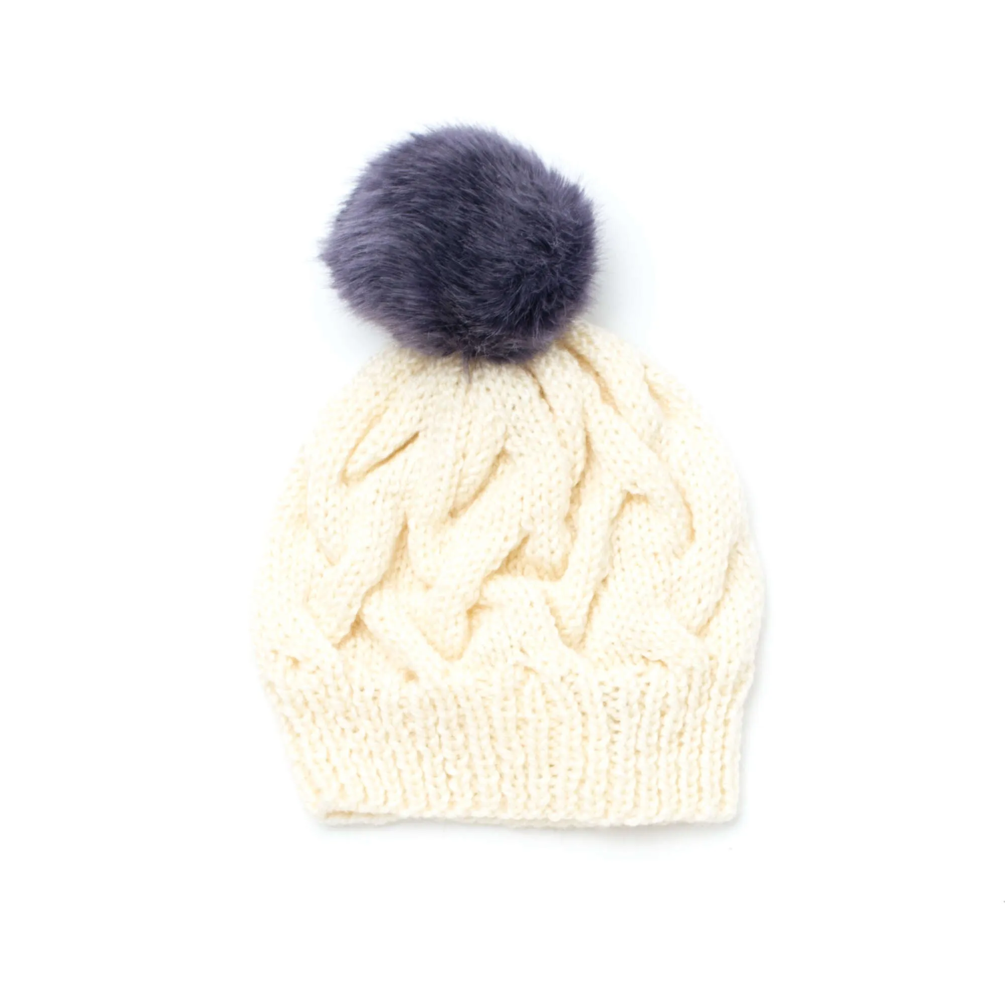 Patons Knit Cable Hat