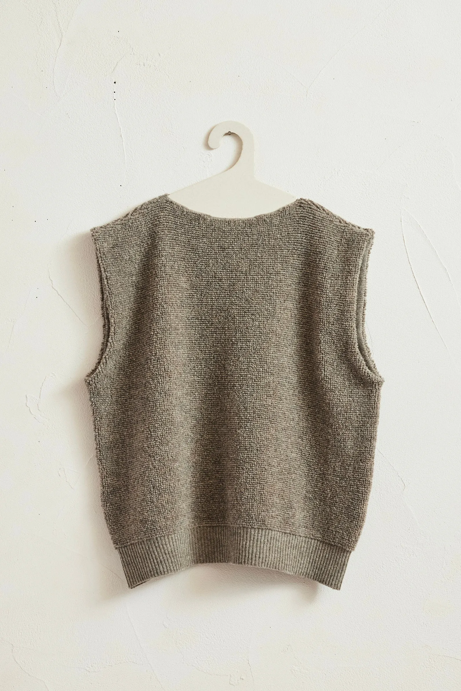 Pile Knit Vest