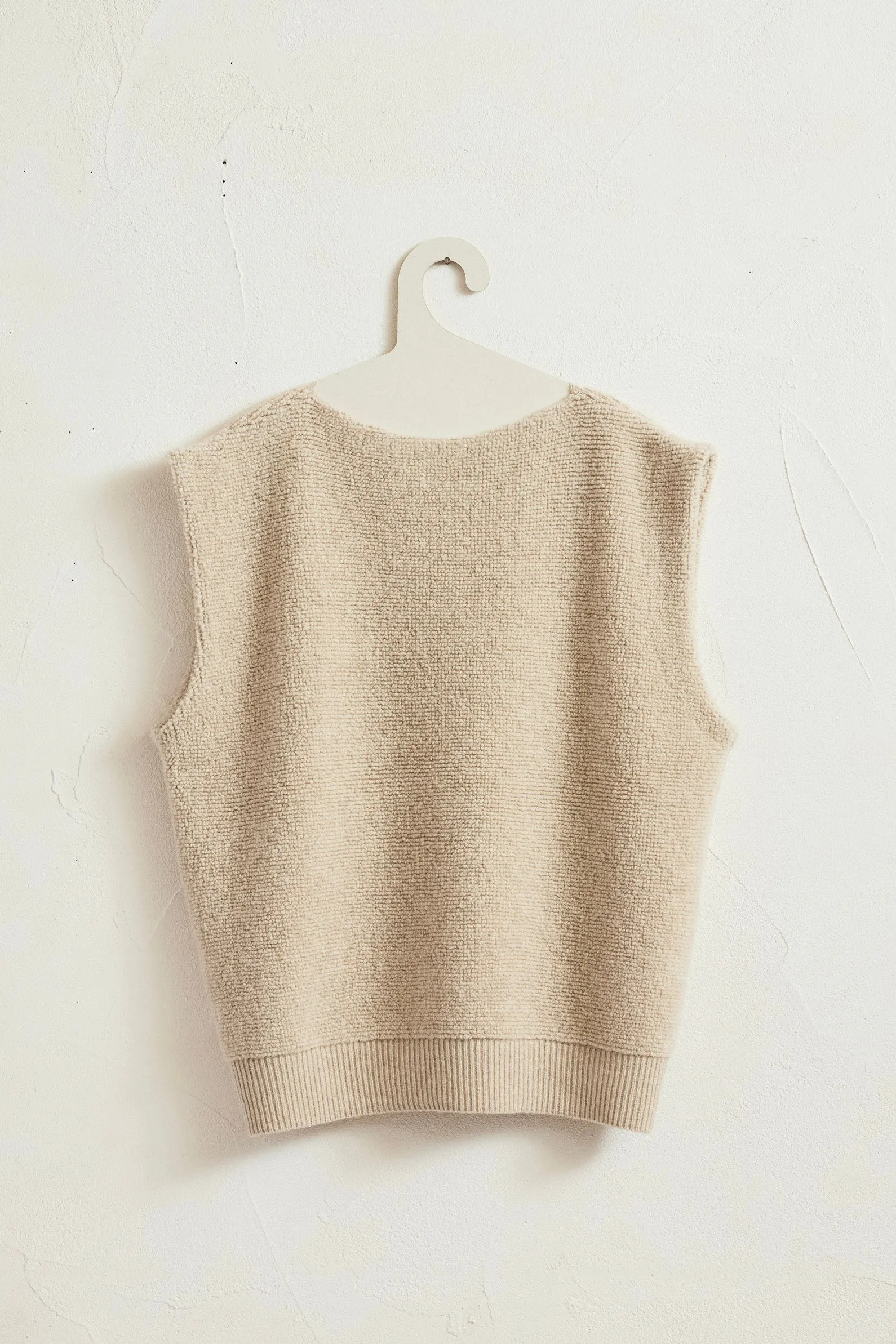 Pile Knit Vest