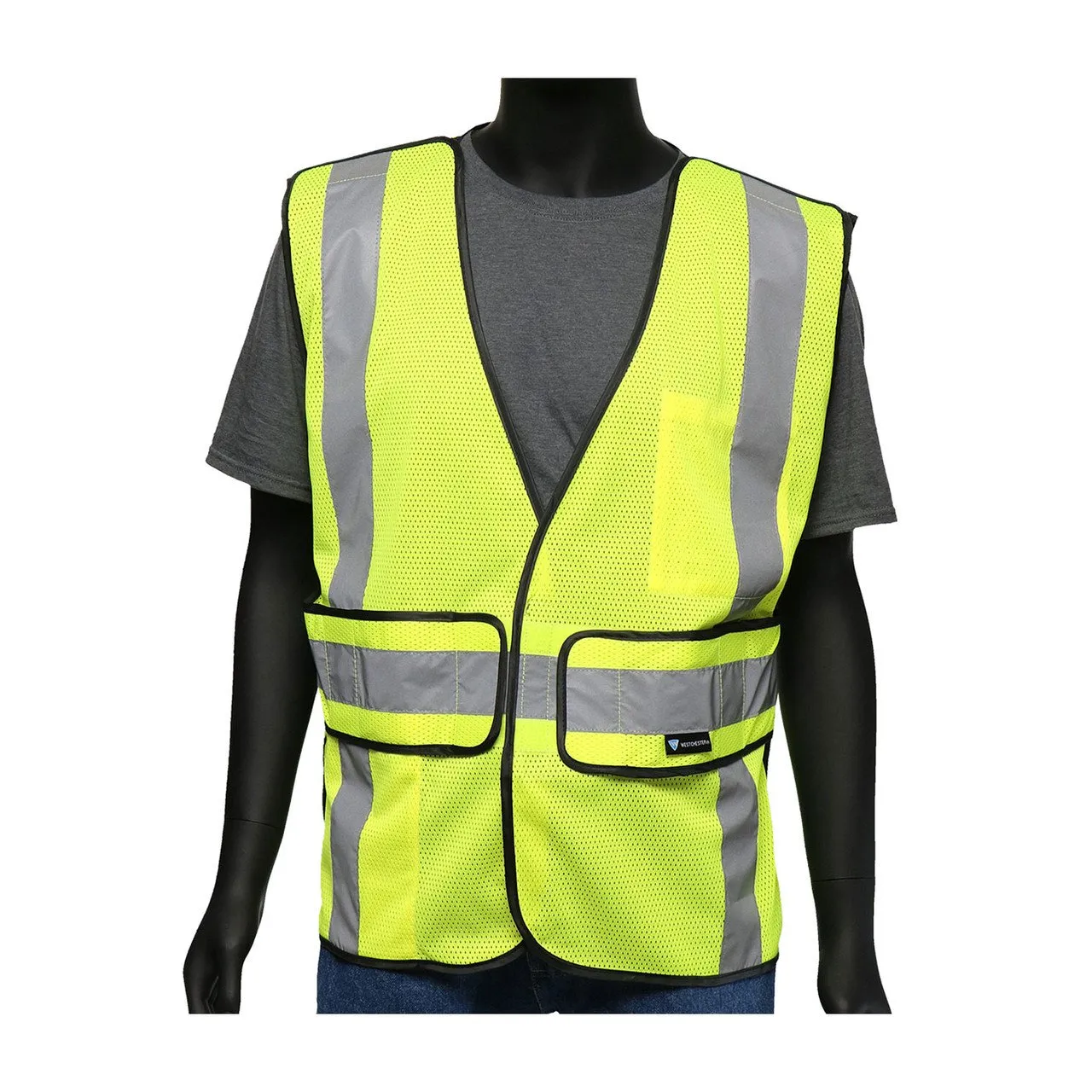 PIP Viz-Up 3 Pocket Expandable Mesh Breakaway Vest