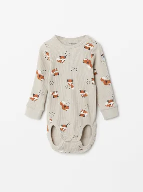 Playful Fox Babygrow