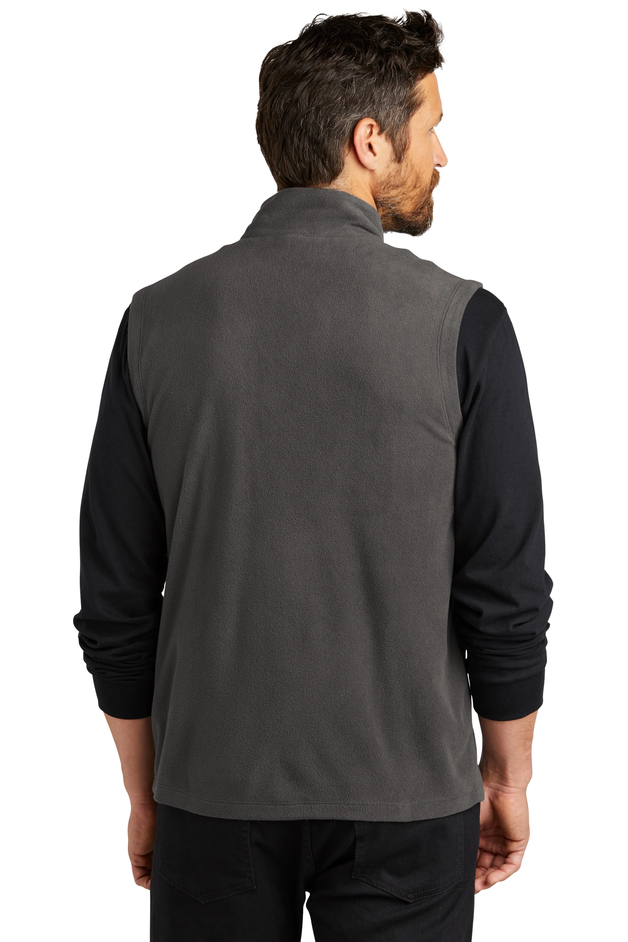 Port Authority® Accord Microfleece Vest - Pewter