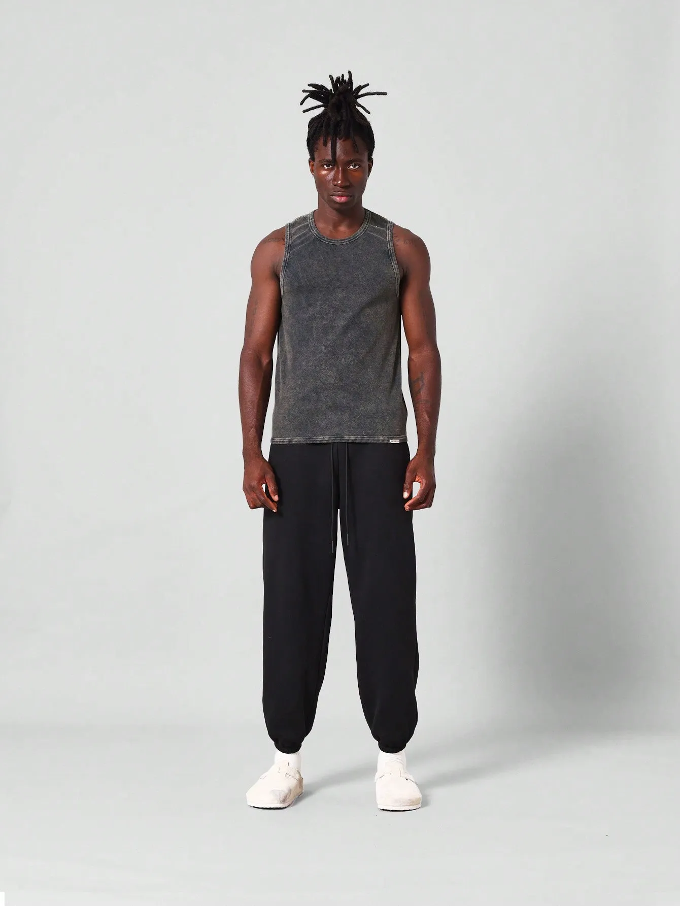 Regular Fit Essential Washed Vest