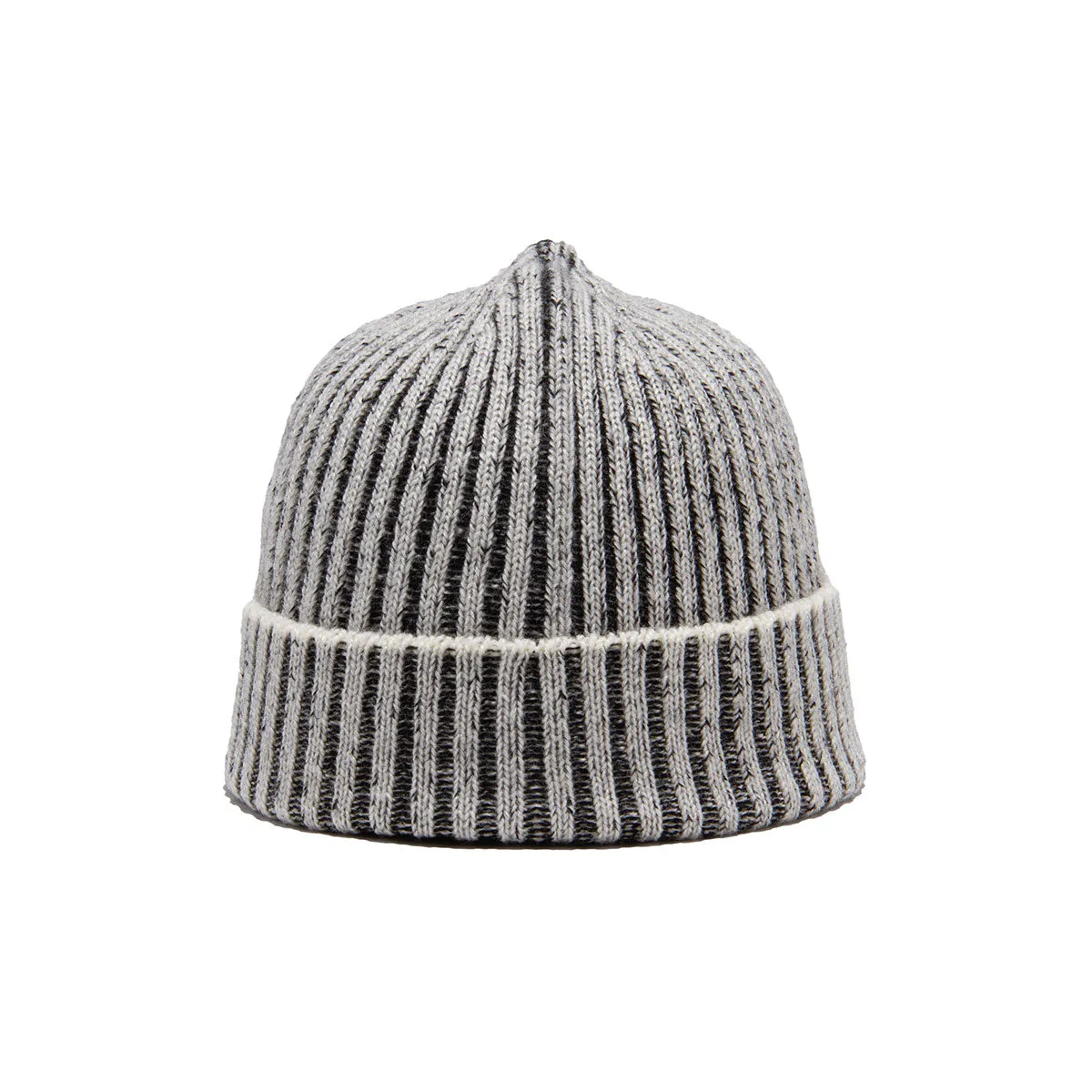 RIB SMART KNIT CAP - White