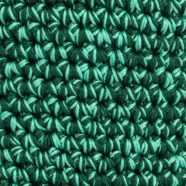 Robbie Clover Green Cotton Melange