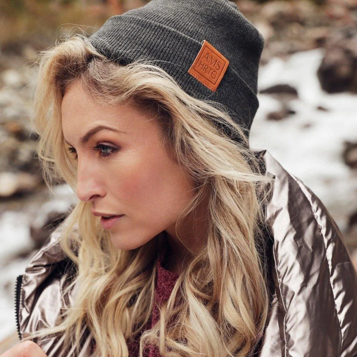 Robin | Classic Soft Knit Beanie With Wide Rollover Cuff