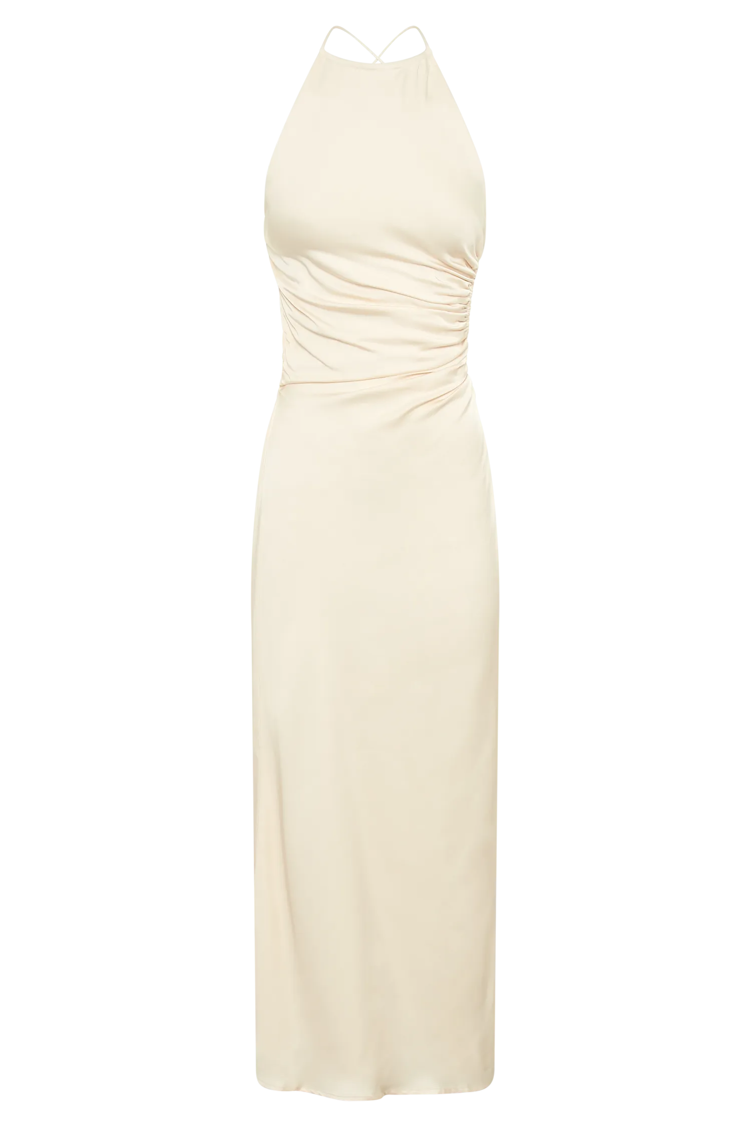 Rosalina Cut Out Maxi Dress - Ivory