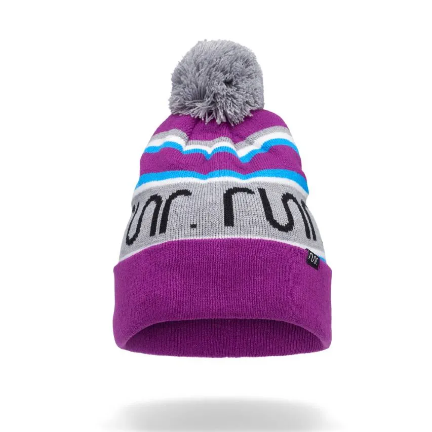 Runr Nordic Bobble Hat - Magenta