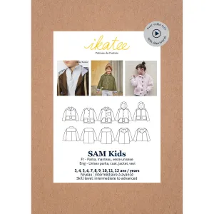 Sam Parka/Vest - Kids - Sewing Pattern | Ikatee