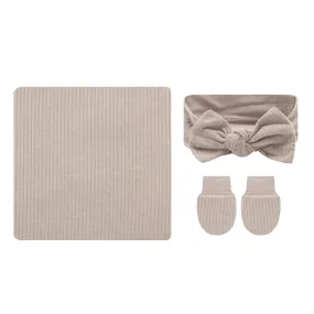 Shiloh Ribbed Newborn Headband Bundle