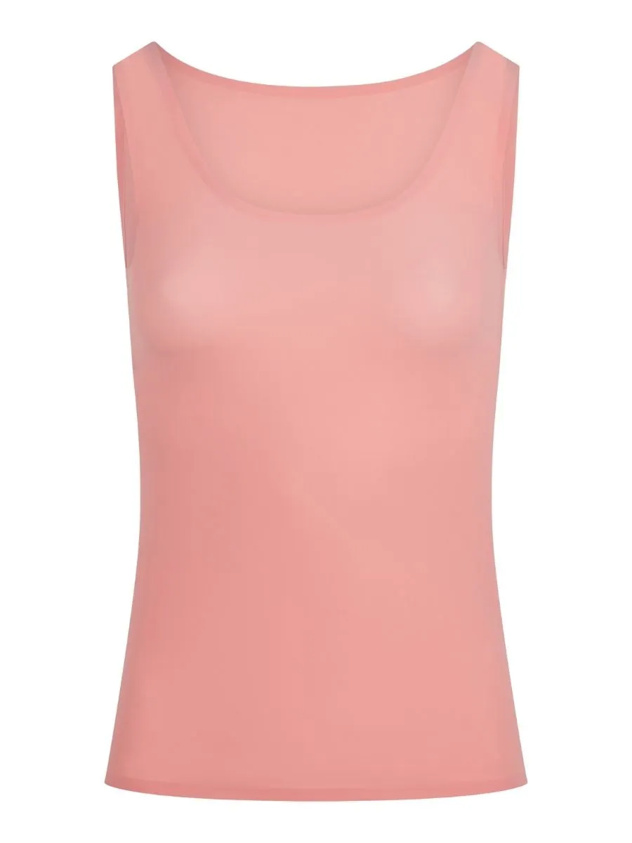 SoftStretch Vest Top - Candlelight Peach