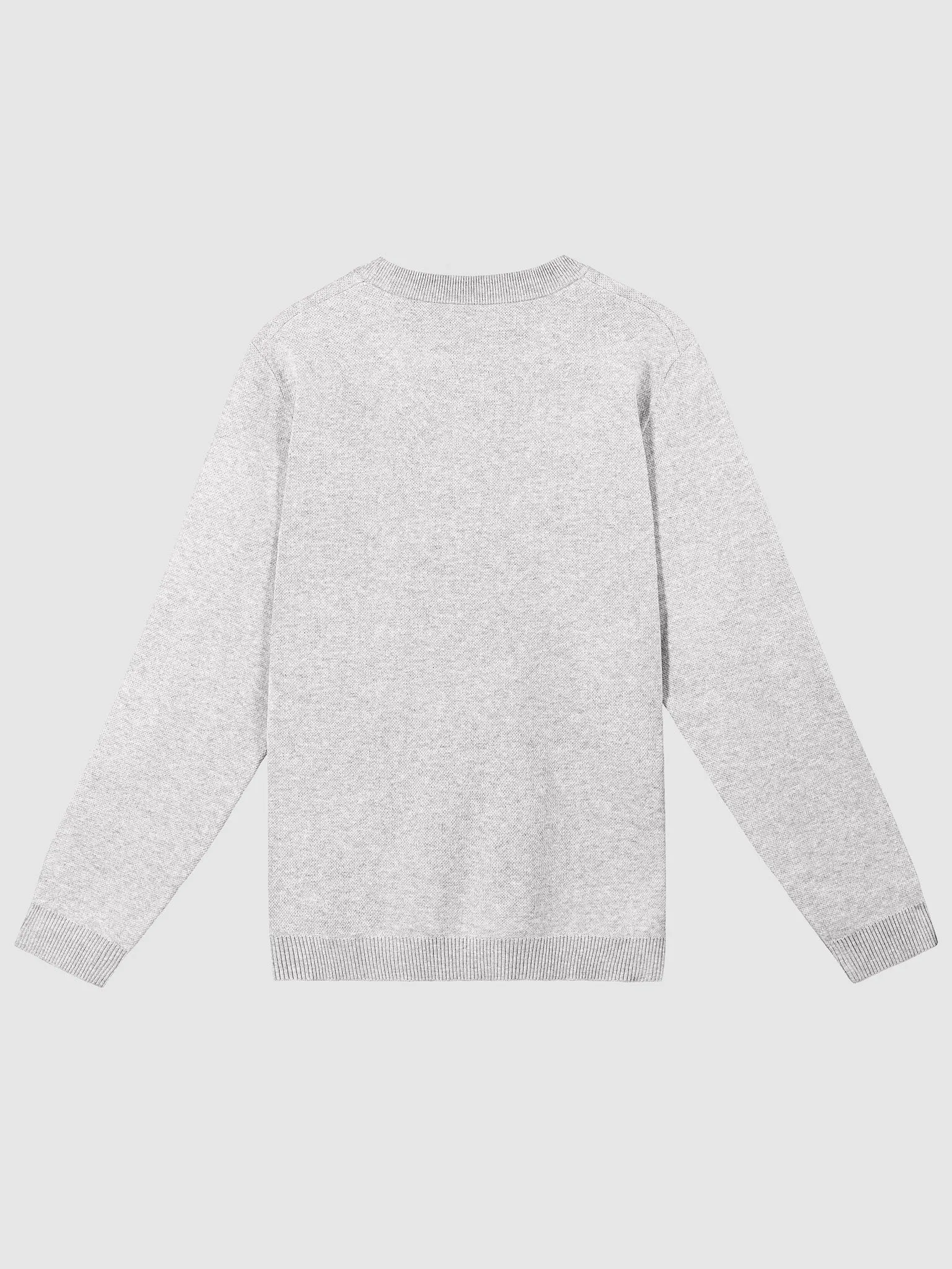 Sports-Car Knit Sweater Grey