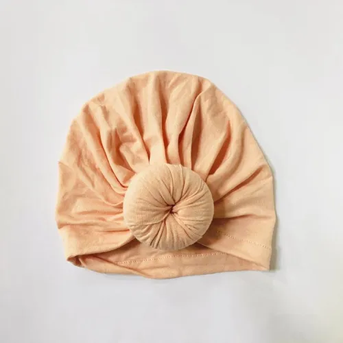 Sugar   Maple Baby Top Knot Hat