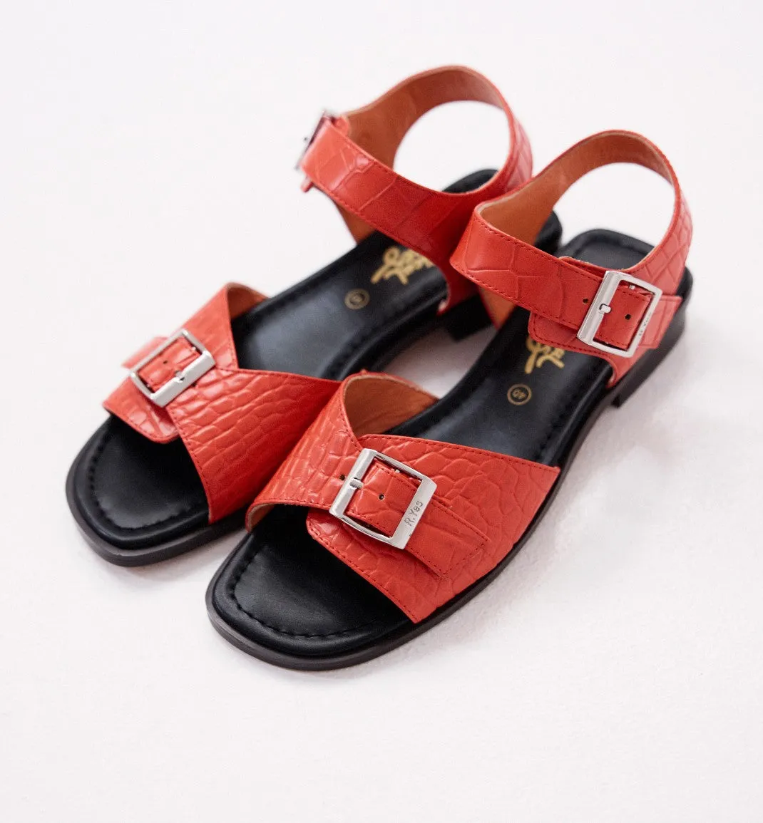 Sun Ra Sandal | Red Croc