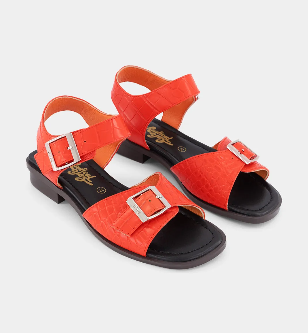 Sun Ra Sandal | Red Croc