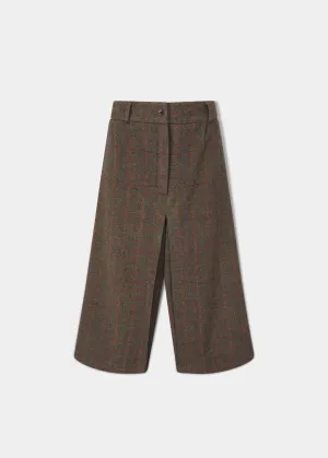 Surrey Ladies Tweed Culottes In Hemlock