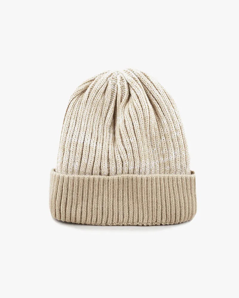 The Hat Depot - Ribbed Knit Beanie without Pom