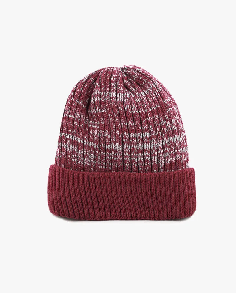 The Hat Depot - Ribbed Knit Beanie without Pom