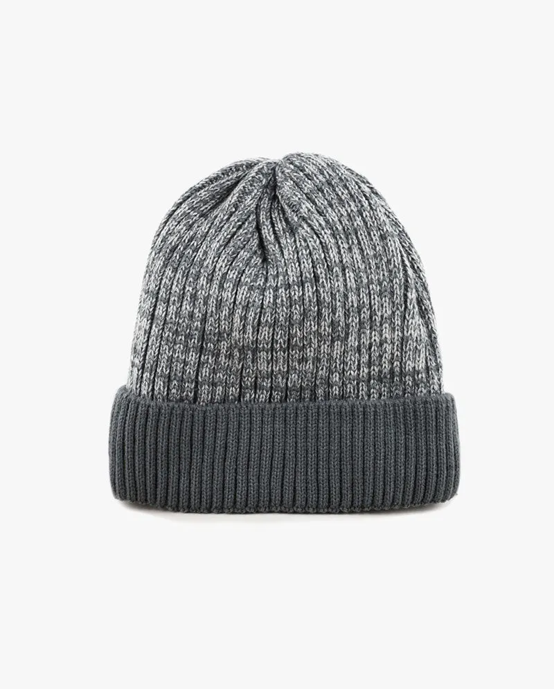 The Hat Depot - Ribbed Knit Beanie without Pom