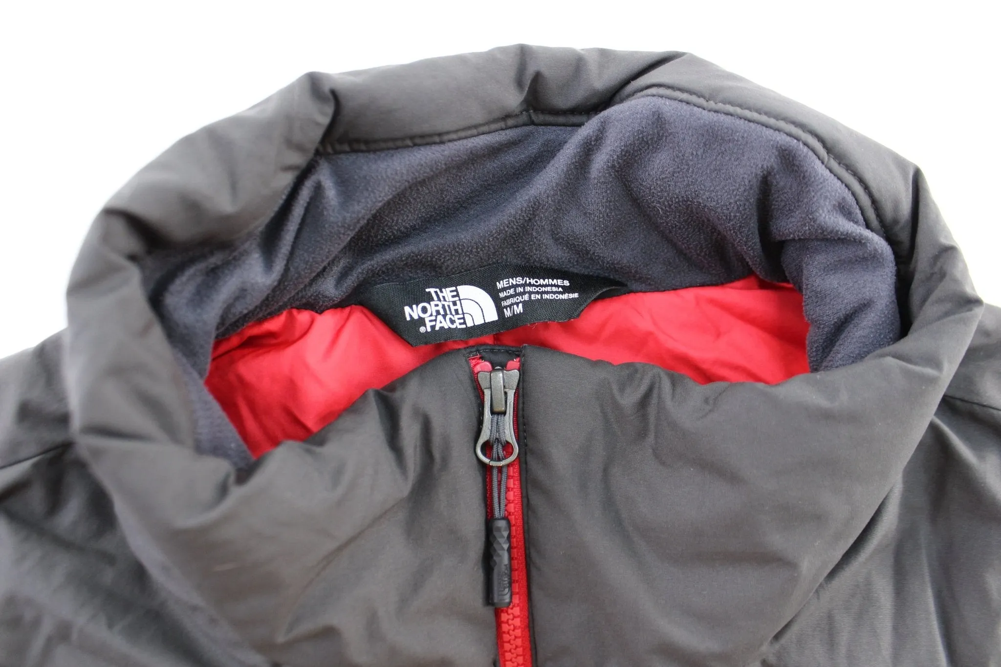 The North Face Embroidered Logo Dark Grey Zip Up Jacket